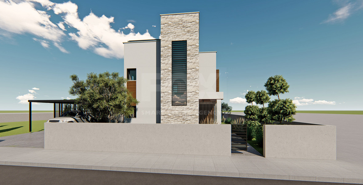 Three Bedroom Villa with Private Pool and Sea Views in Kouklia, Paphos, for sale