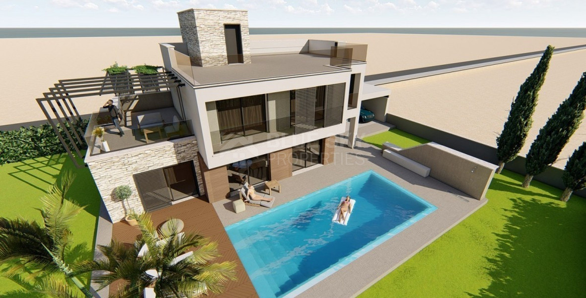 Two bedroom luxury villa in Veus Rock area , in Kouklia, for sale