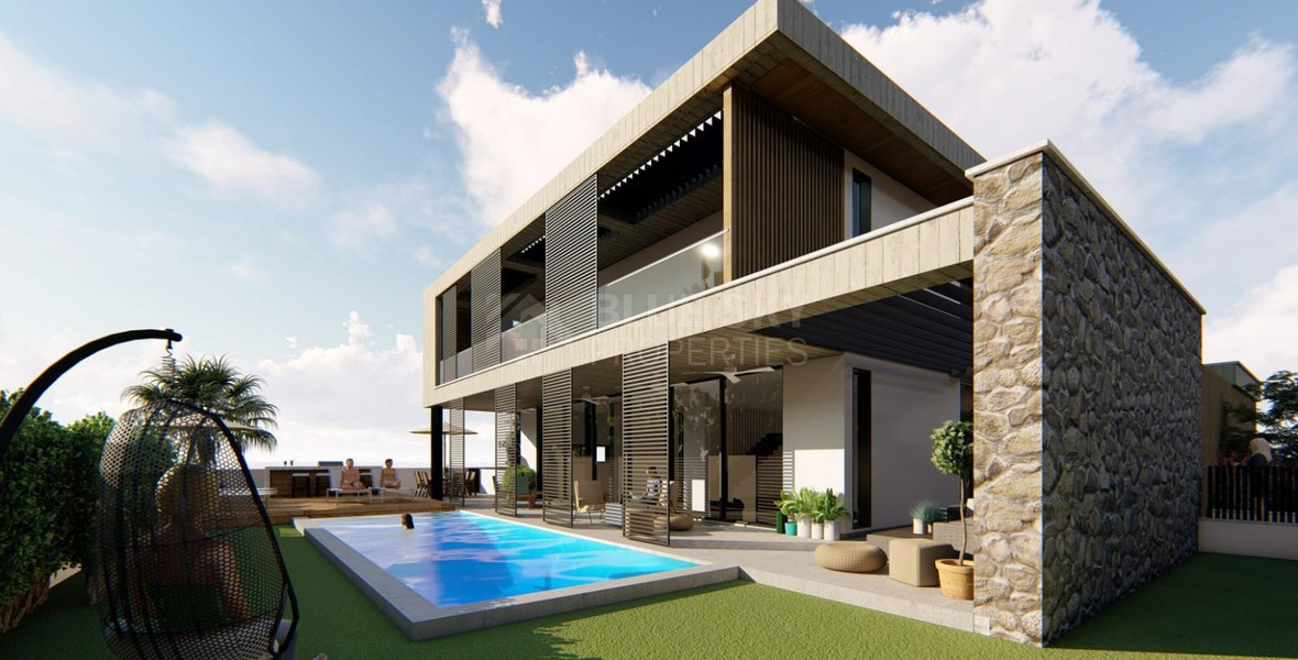 Two bedroom luxury villa in Veus Rock area , in Kouklia, for sale