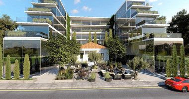 Two bedroom apartment on third floor in Paphos Center for sale