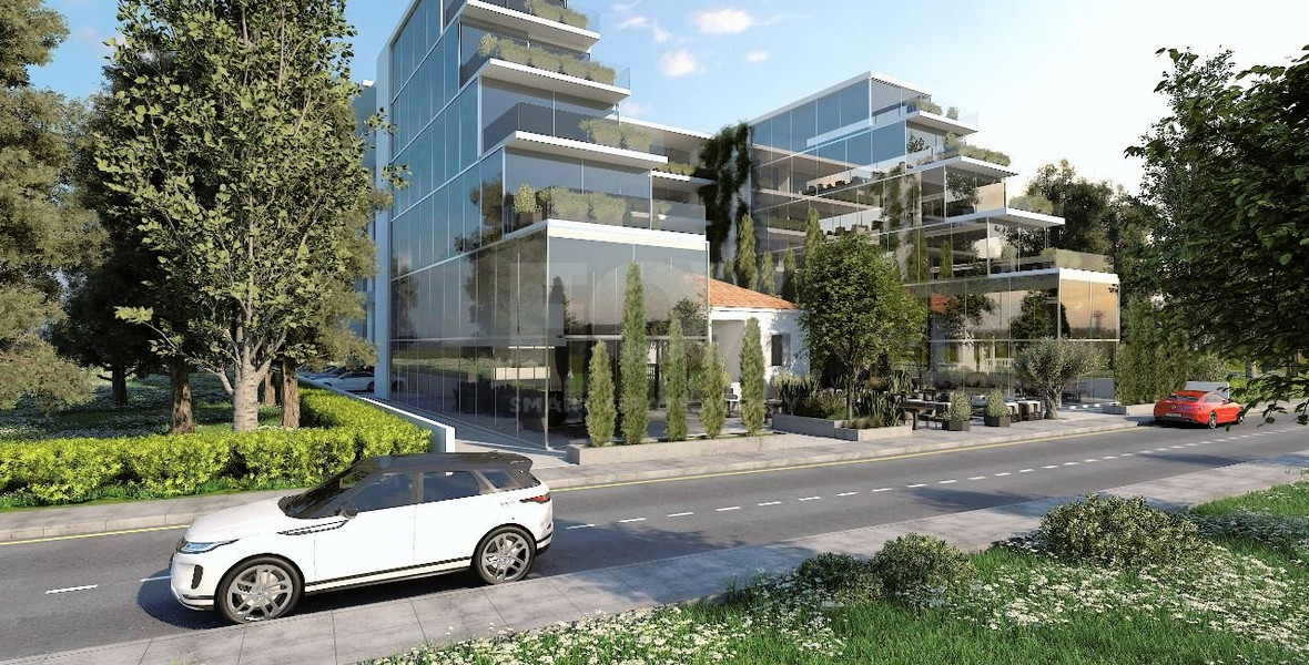 Two bedroom apartment on third floor in Paphos Center for sale