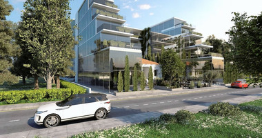 Two bedroom apartment on third floor in Paphos Center for sale