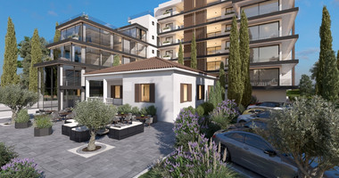 Two bedroom apartment on third floor in Paphos Center for sale