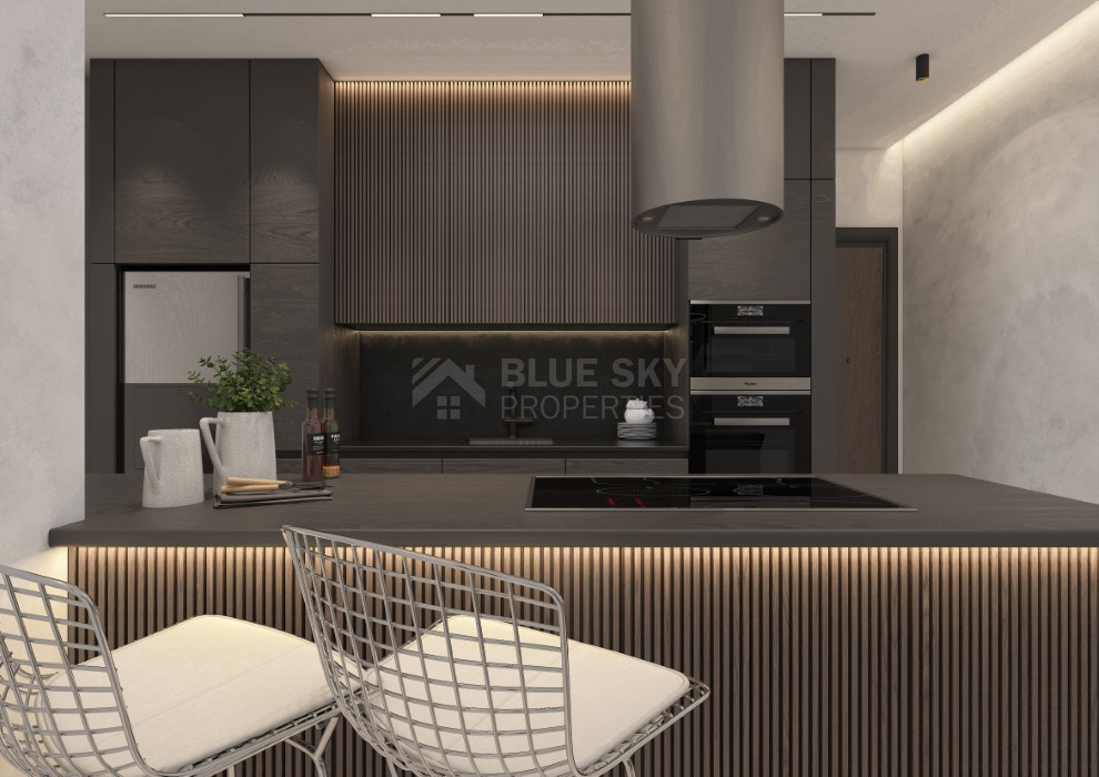 Two bedroom apartment on third floor in Paphos Center for sale