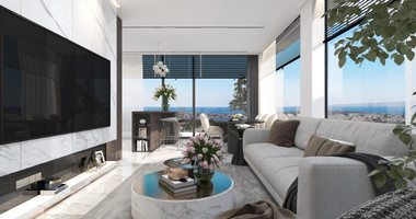 Two bedroom apartment on third floor in Paphos Center for sale