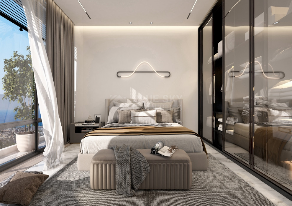 Two bedroom apartment on third floor in Paphos Center for sale