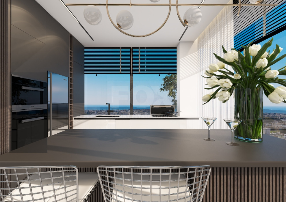 Two bedroom apartment on third floor in Paphos Center for sale