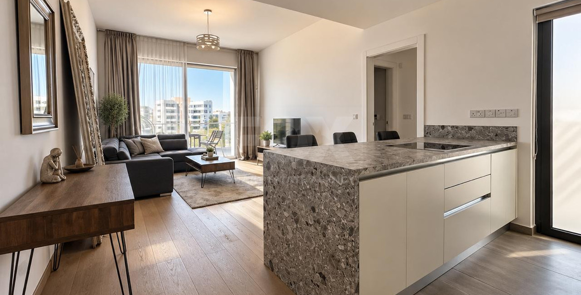 Luxury Fully Furnished One-Bedroom Apartment for Rent in Agios Athanasios