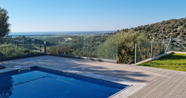 Four Bedroom Villa with Private Pool and Sea Views in Kouklia, Paphos, for sale