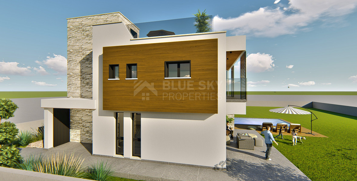 Four Bedroom Villa with Private Pool and Sea Views in Kouklia, Paphos, for sale