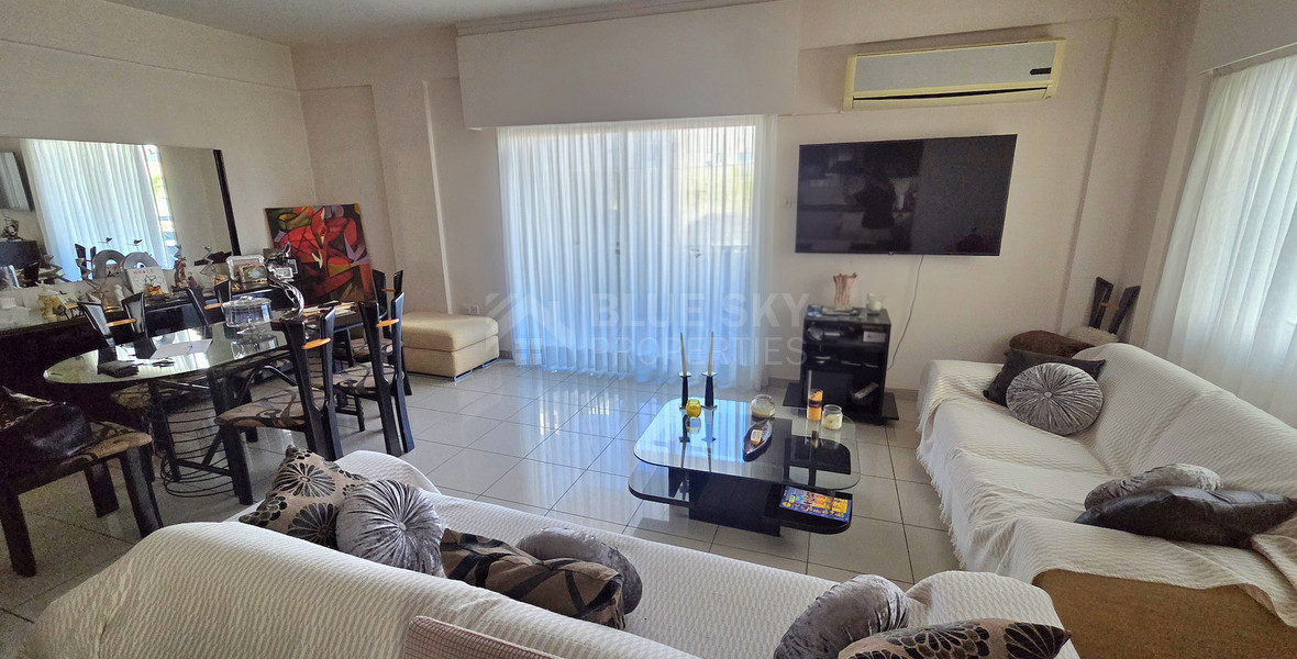 SPACIOUS THREE-BEDROOM APARTMENT FOR SALE | 126 m² COVERED SPACE | PRIME MESA GEITONIA, LIMASSOL