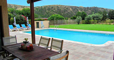 Panoramic 3-Bed Pissouri Villa with Sea Views and Pool
