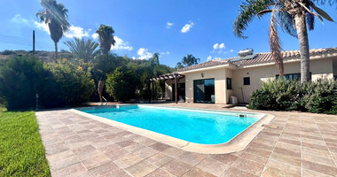 Panoramic 3-Bed Pissouri Villa with Sea Views and Pool