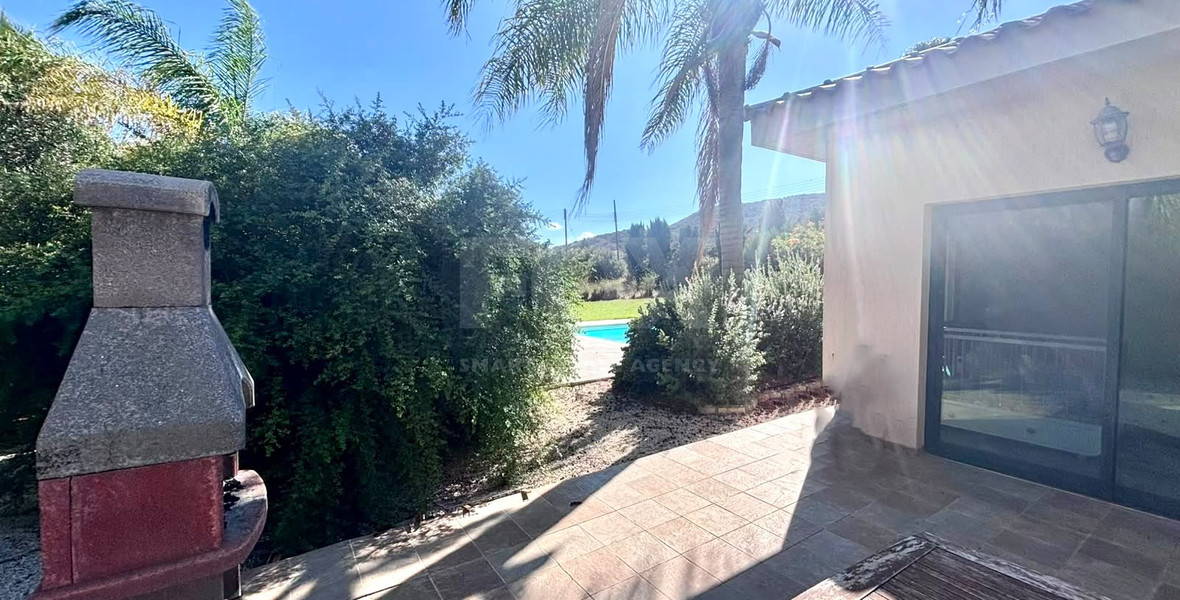 Panoramic 3-Bed Pissouri Villa with Sea Views and Pool