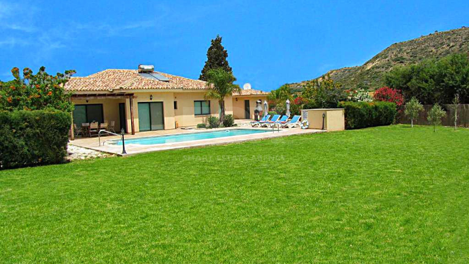 Panoramic 3-Bed Pissouri Villa with Sea Views and Pool