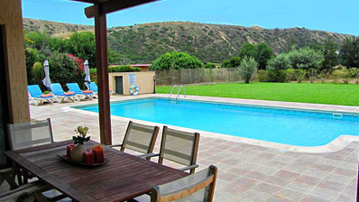 Panoramic 3-Bed Pissouri Villa with Sea Views and Pool