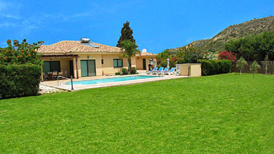 Panoramic 3-Bed Pissouri Villa with Sea Views and Pool