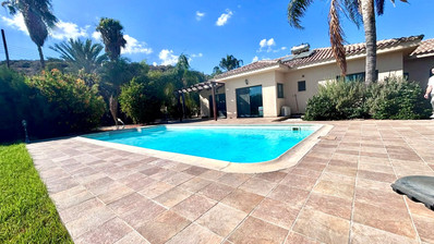 Panoramic 3-Bed Pissouri Villa with Sea Views and Pool