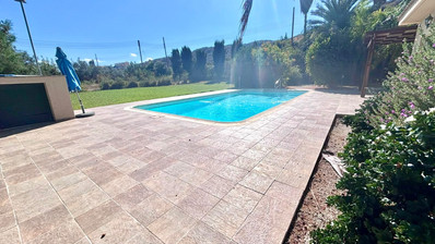 Panoramic 3-Bed Pissouri Villa with Sea Views and Pool