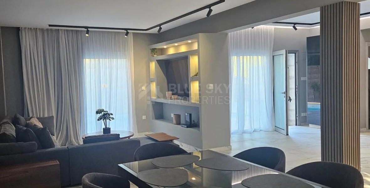 Amazing 5 bedroom villa for rent in Germasogeia, Limassol