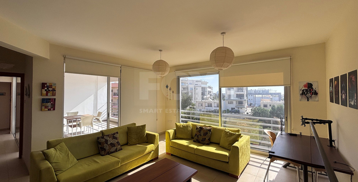 For Rent Spacious Furnished 2-Bed Apartment, Agios Athanasios