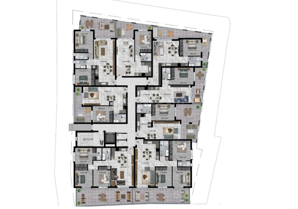 Well-Planned 1-Bedroom Apartment on the First Floor