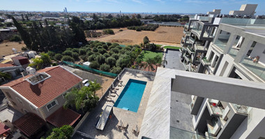 Brand new Two bedroom penthouse with Roof Garden for rent in Kato Polemidia