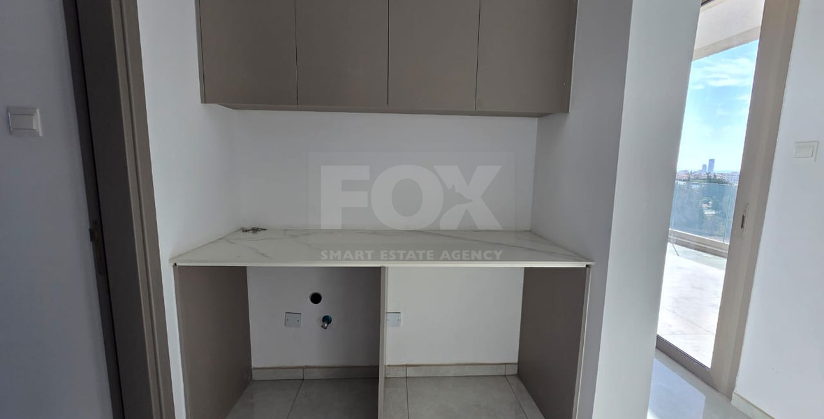 Brand new Two bedroom penthouse with Roof Garden for rent in Kato Polemidia