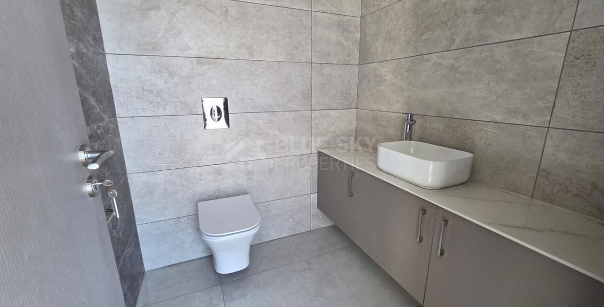 Brand new Two bedroom penthouse with Roof Garden for rent in Kato Polemidia