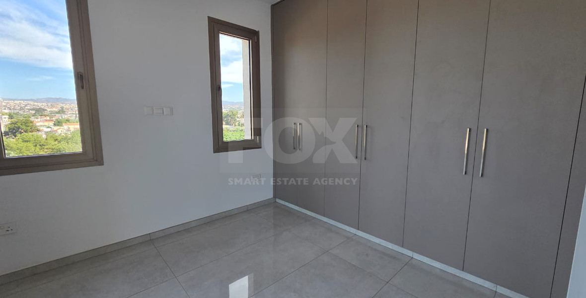 Brand new Two bedroom penthouse with Roof Garden for rent in Kato Polemidia