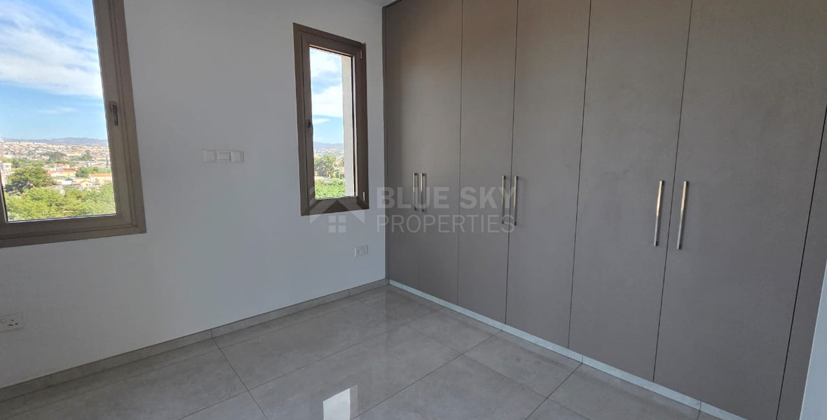 Brand new Two bedroom penthouse with Roof Garden for rent in Kato Polemidia