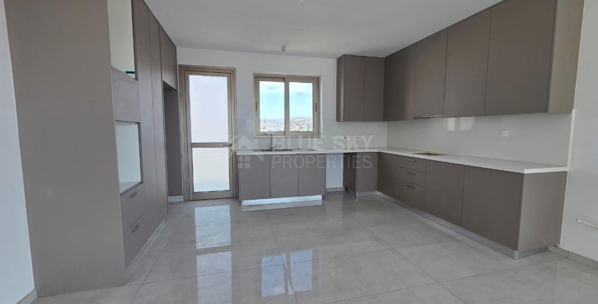 Brand new Two bedroom penthouse with Roof Garden for rent in Kato Polemidia