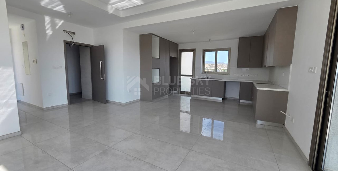 Brand new Two bedroom penthouse with Roof Garden for rent in Kato Polemidia