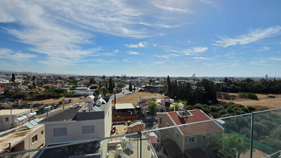 Brand new Two bedroom penthouse with Roof Garden for rent in Kato Polemidia