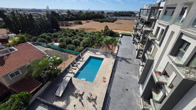 Brand new Two bedroom penthouse with Roof Garden for rent in Kato Polemidia