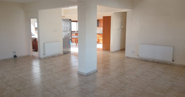 For rent three bedroom apartment in the center of Paphos