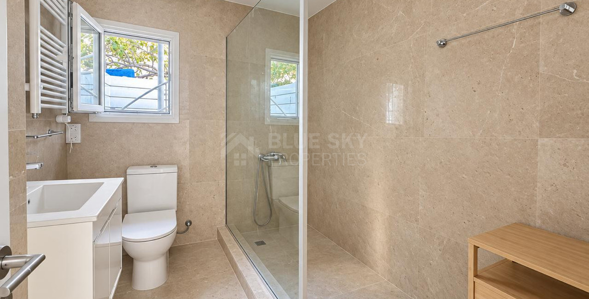 For Rent Renovated Two-Bedroom Ground-Floor Bungalow in Agios Ioannis