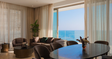 Three bedroom luxury apartment on the eight floor ,  in Kato Paphos for sale