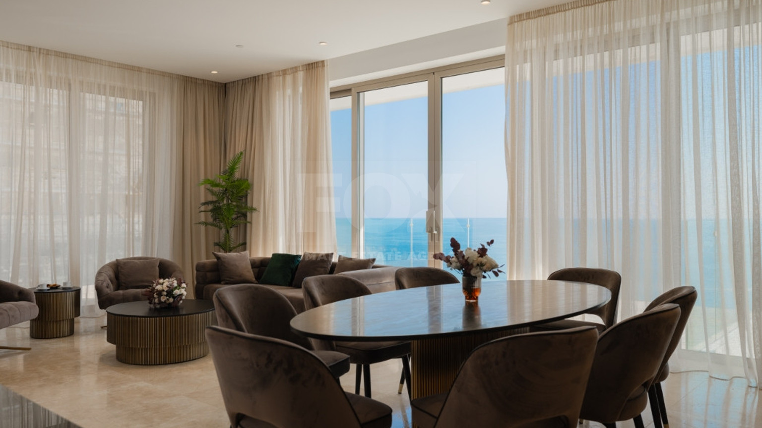 Three bedroom luxury apartment on the eight floor ,  in Kato Paphos for sale