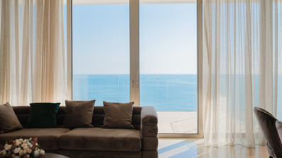 Three bedroom luxury apartment on the eight floor ,  in Kato Paphos for sale