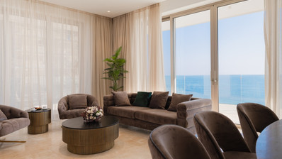 Three bedroom luxury apartment on the eight floor ,  in Kato Paphos for sale