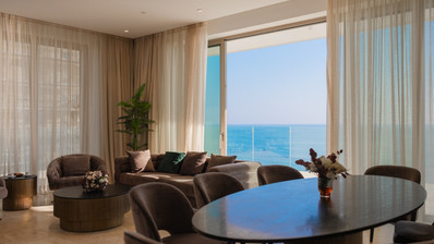 Three bedroom luxury apartment on the eight floor ,  in Kato Paphos for sale