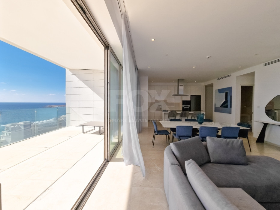 Luxury three Bedroom Sea View Apartment for Sale in Kato Pafos | 9th Floor