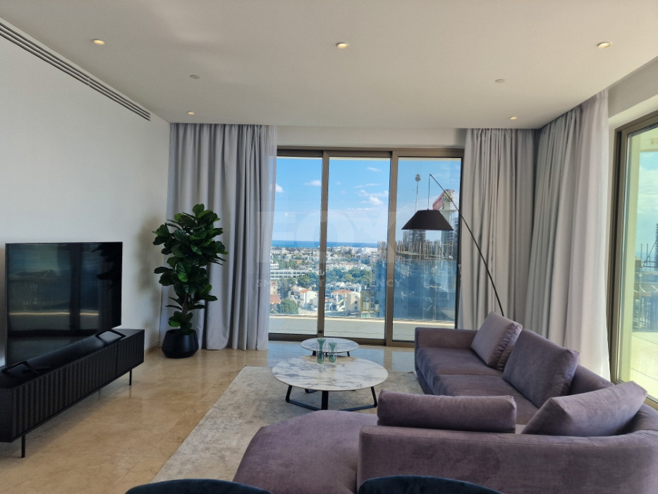 Luxury three Bedroom Sea View Apartment for Sale in Kato Pafos | 9th Floor