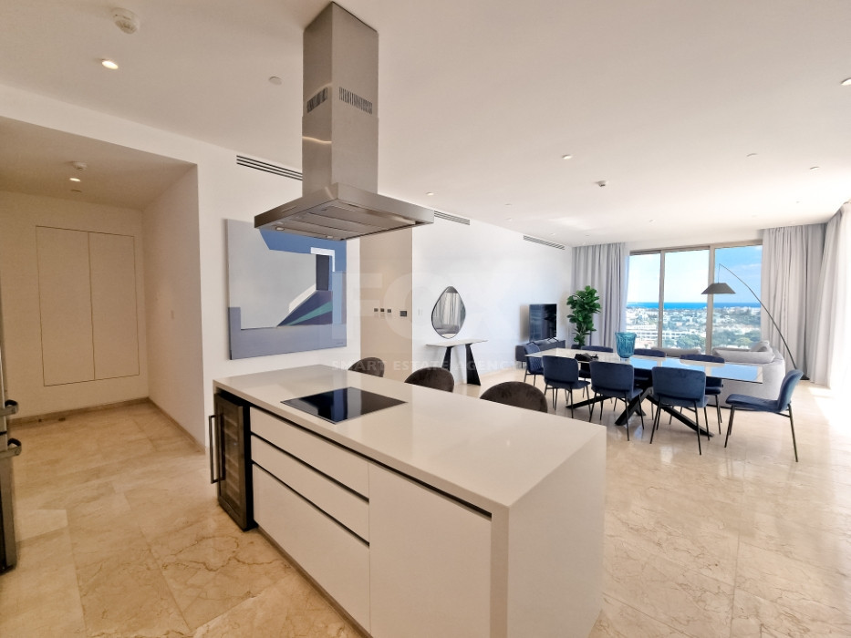 Luxury three Bedroom Sea View Apartment for Sale in Kato Pafos | 9th Floor