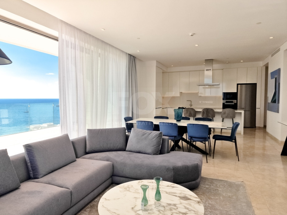 Luxury three Bedroom Sea View Apartment for Sale in Kato Pafos | 9th Floor