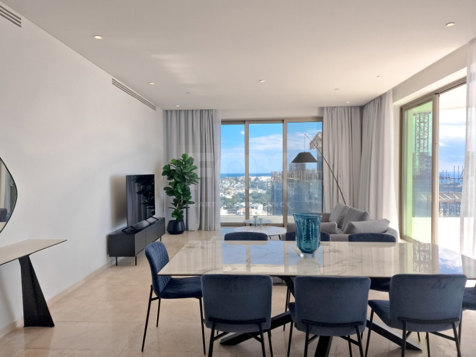 Luxury three Bedroom Sea View Apartment for Sale in Kato Pafos | 9th Floor