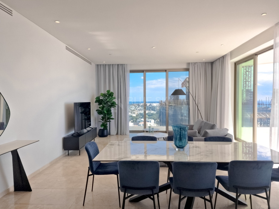 Luxury three Bedroom Sea View Apartment for Sale in Kato Pafos | 9th Floor