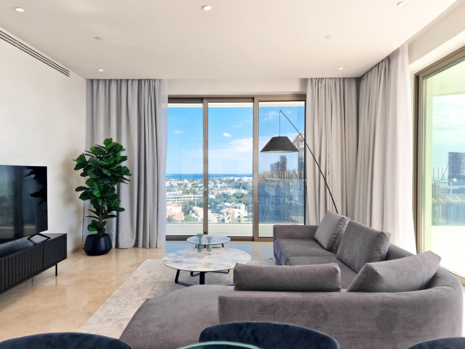 Luxury three Bedroom Sea View Apartment for Sale in Kato Pafos | 9th Floor