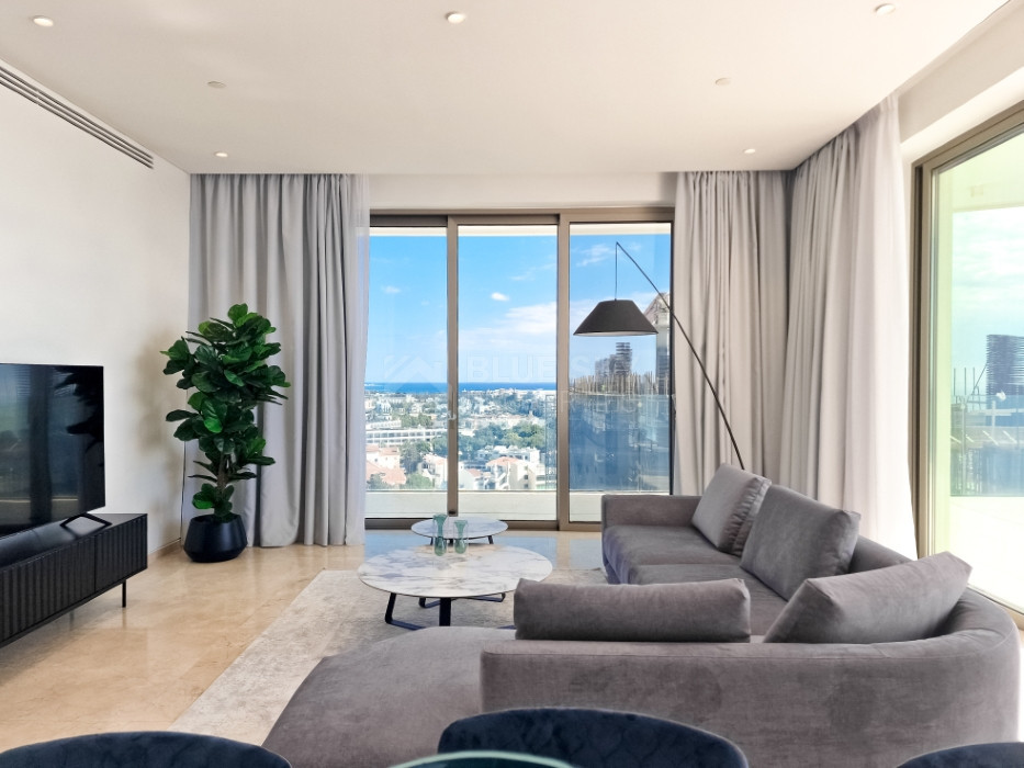 Luxury three Bedroom Sea View Apartment for Sale in Kato Pafos | 9th Floor